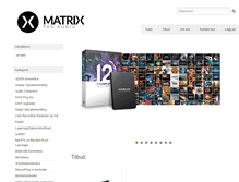 Tablet Screenshot of matrixproaudio.no